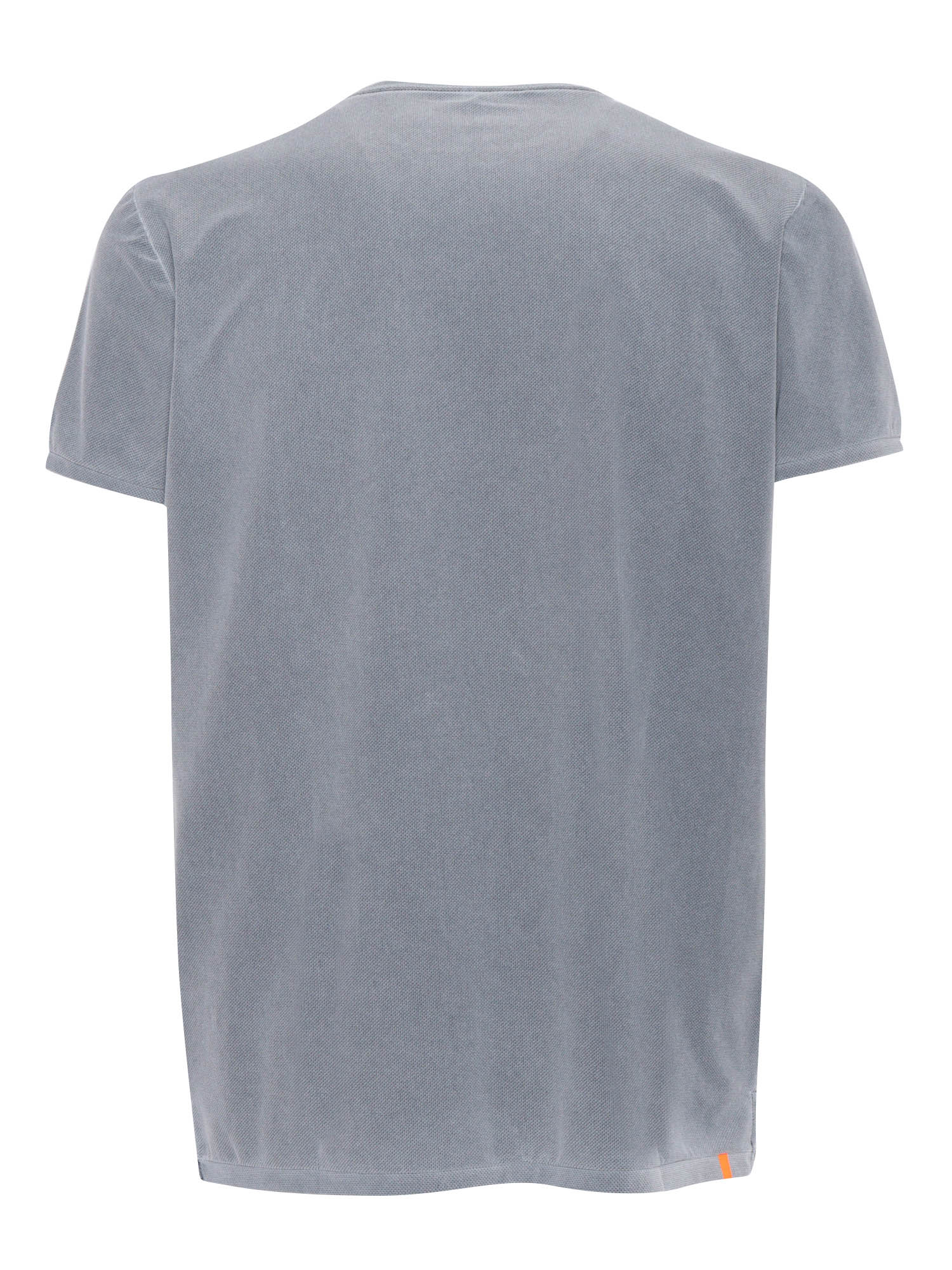 techno wash piqu� shirty Black Short Sleeves T-shirt