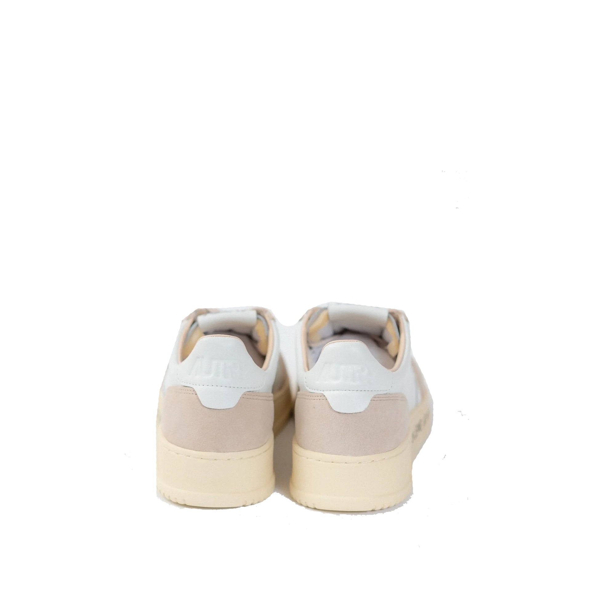 Autry Medalist Low Sneakers White Goat Leather