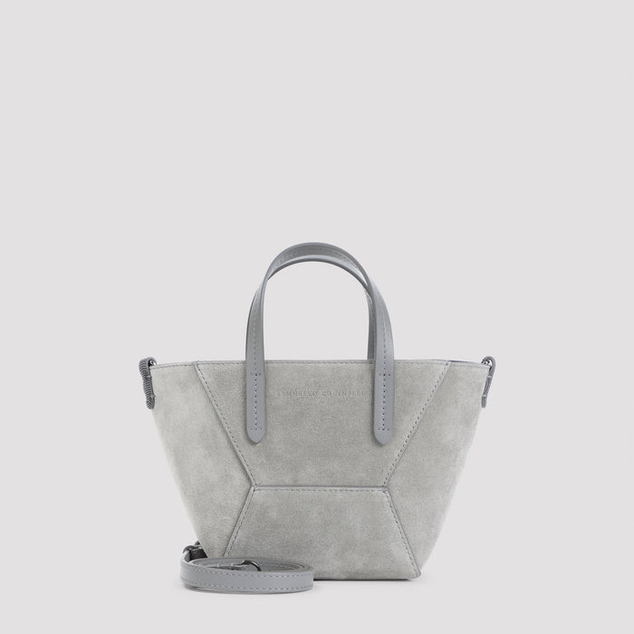 Suede Duomini Bag Green Leather