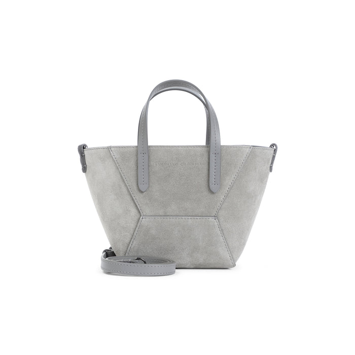Suede Duomini Bag Green Leather