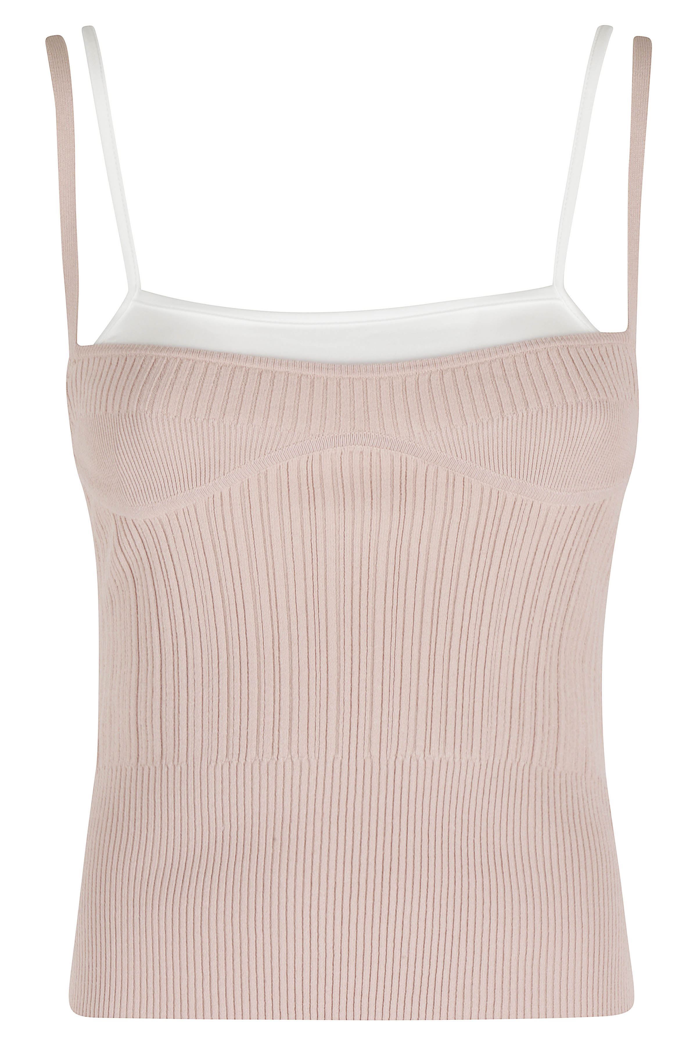 M Zarrina Nude & Neutrals Viscosa Poliestere Top