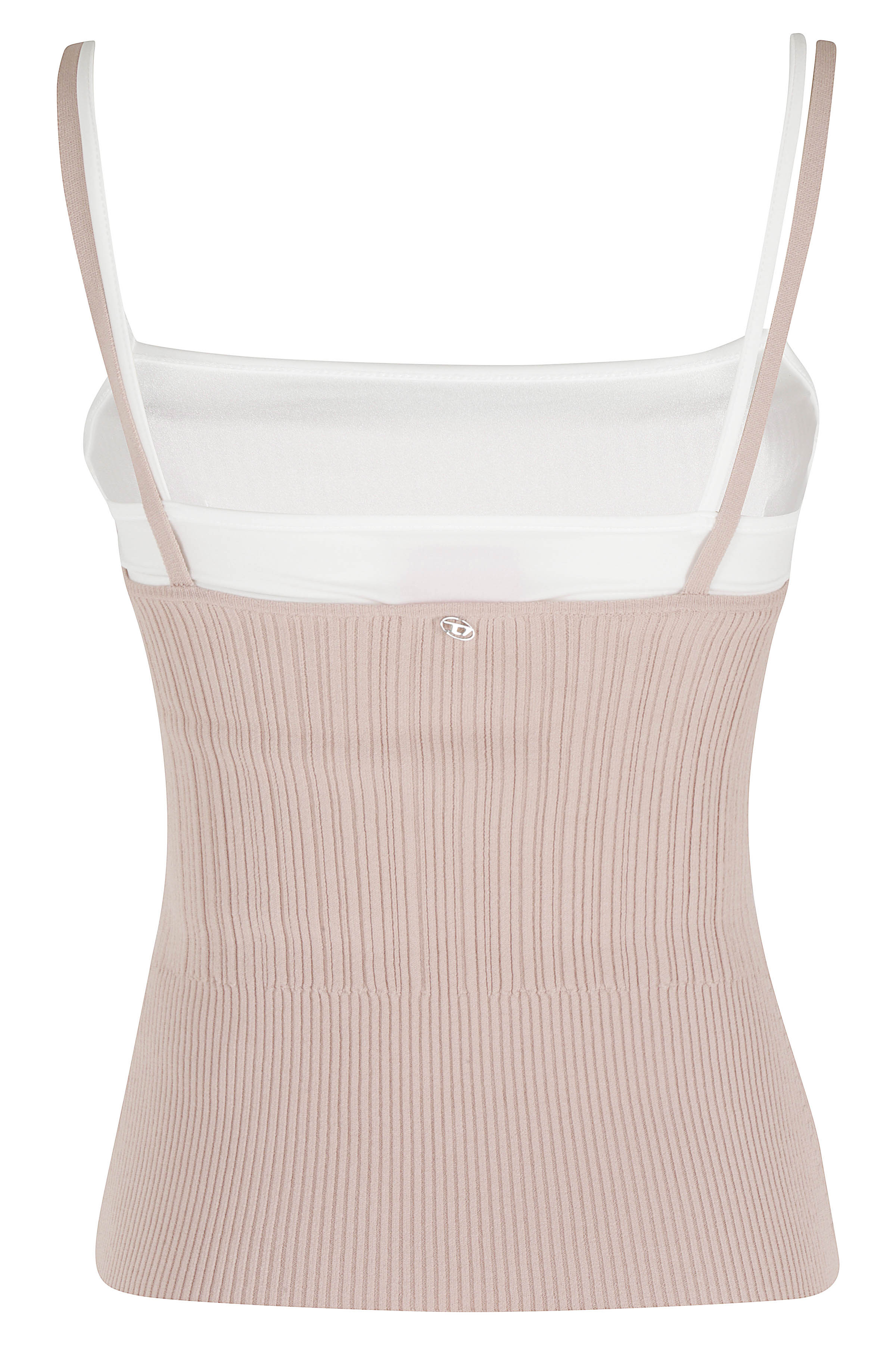 M Zarrina Nude & Neutrals Viscosa Poliestere Top