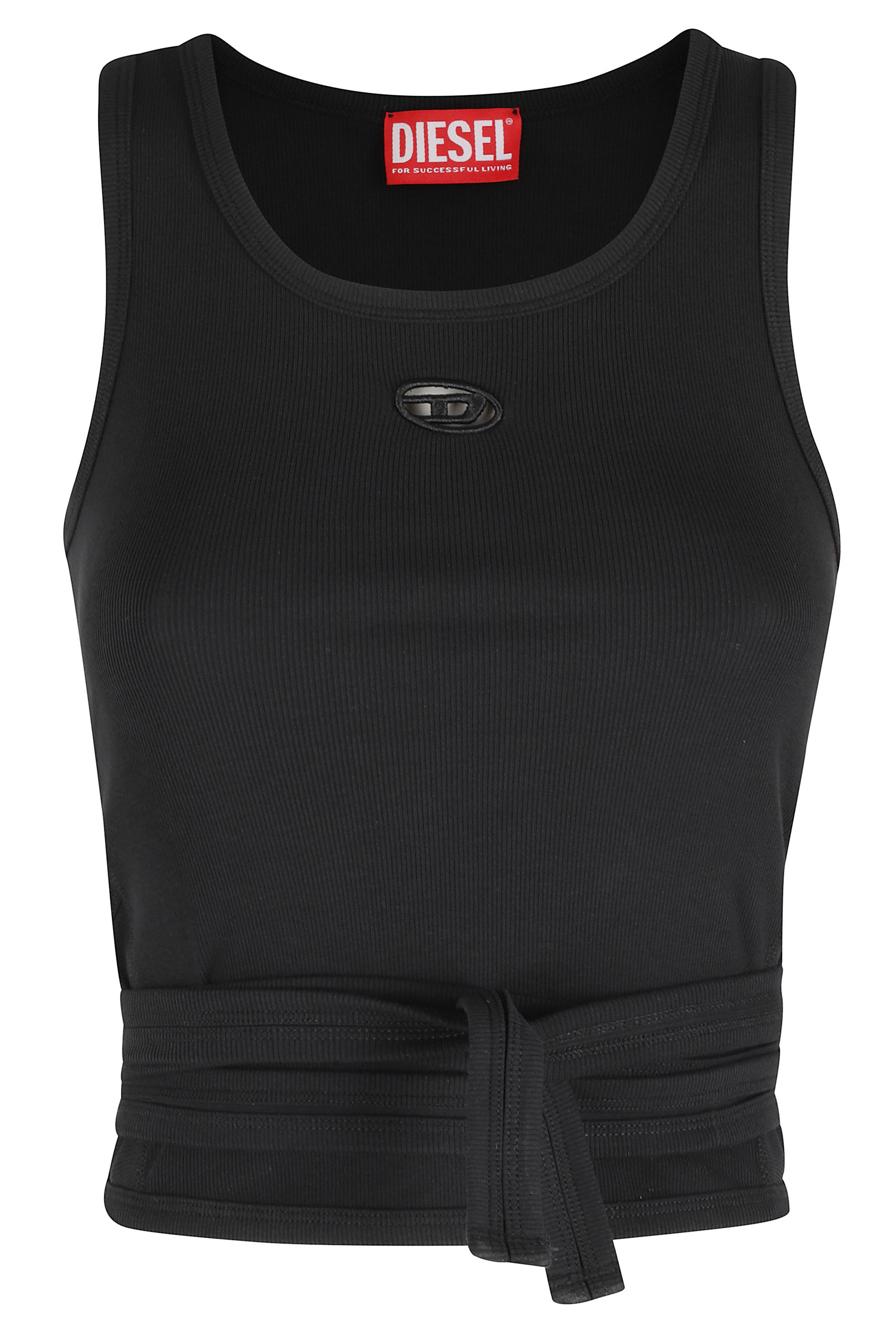 T Anky Tail S1 Black Cotone Elastan Top
