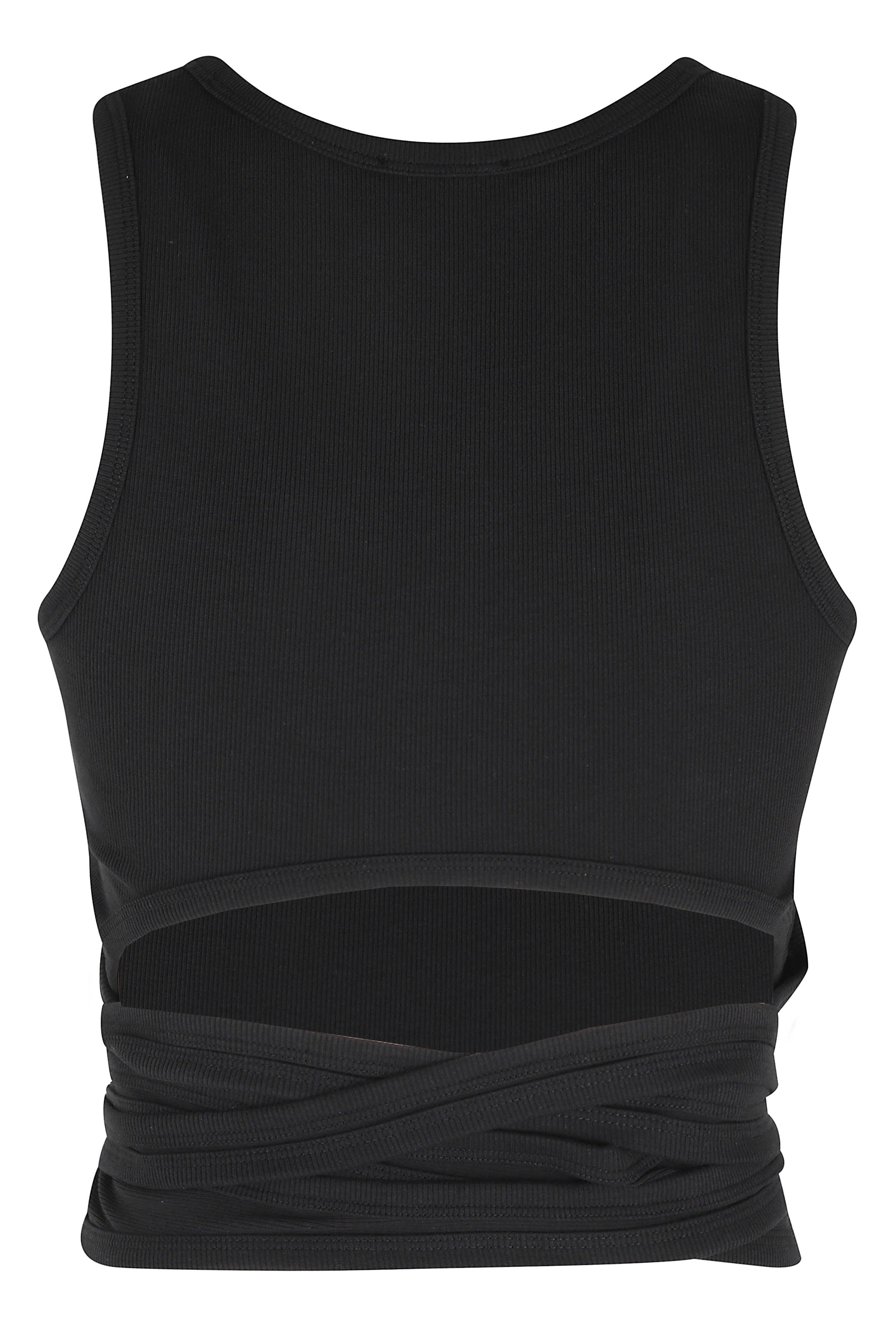 T Anky Tail S1 Black Cotone Elastan Top