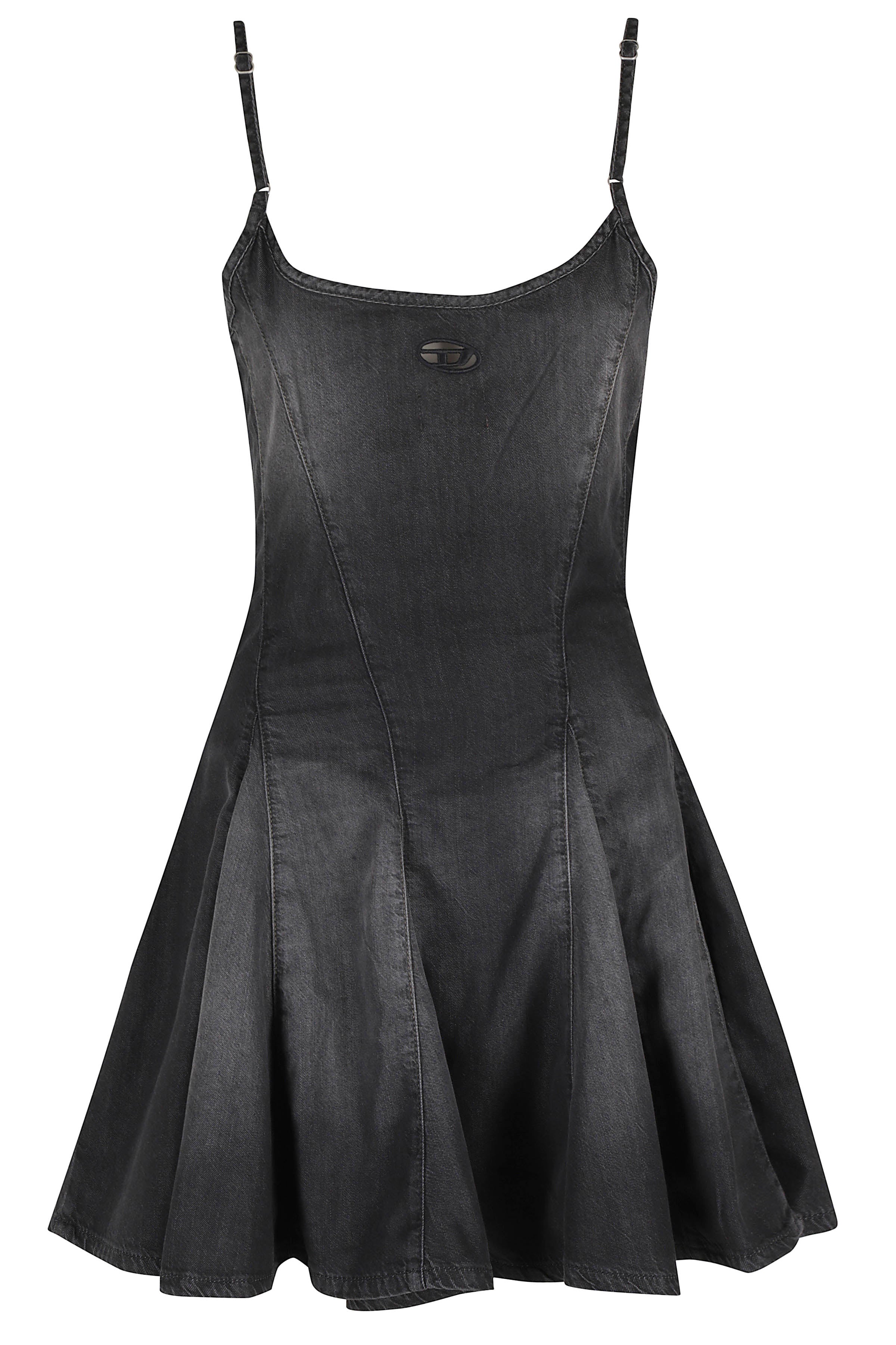 De Spoky S Black Cotone Lyocell Modal Abito