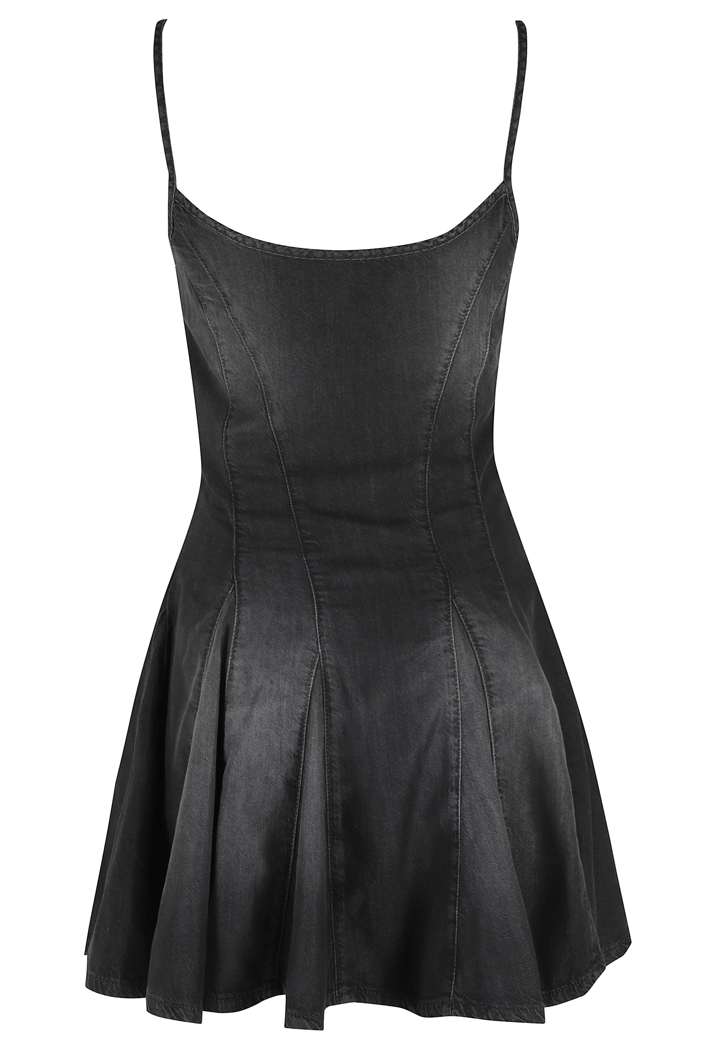 De Spoky S Black Cotone Lyocell Modal Abito