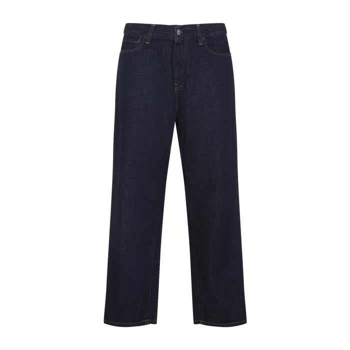 Aaron Pants Blue Cotton