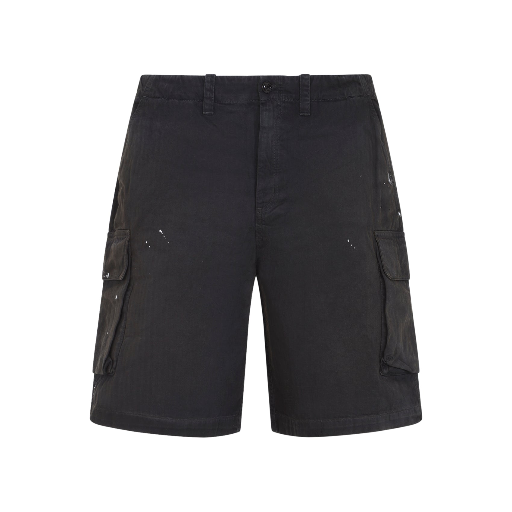 Mount Shorts Black Cotton