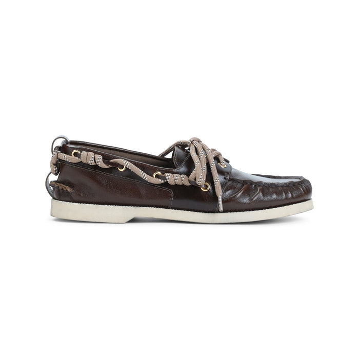 Boat Loafers Leather
