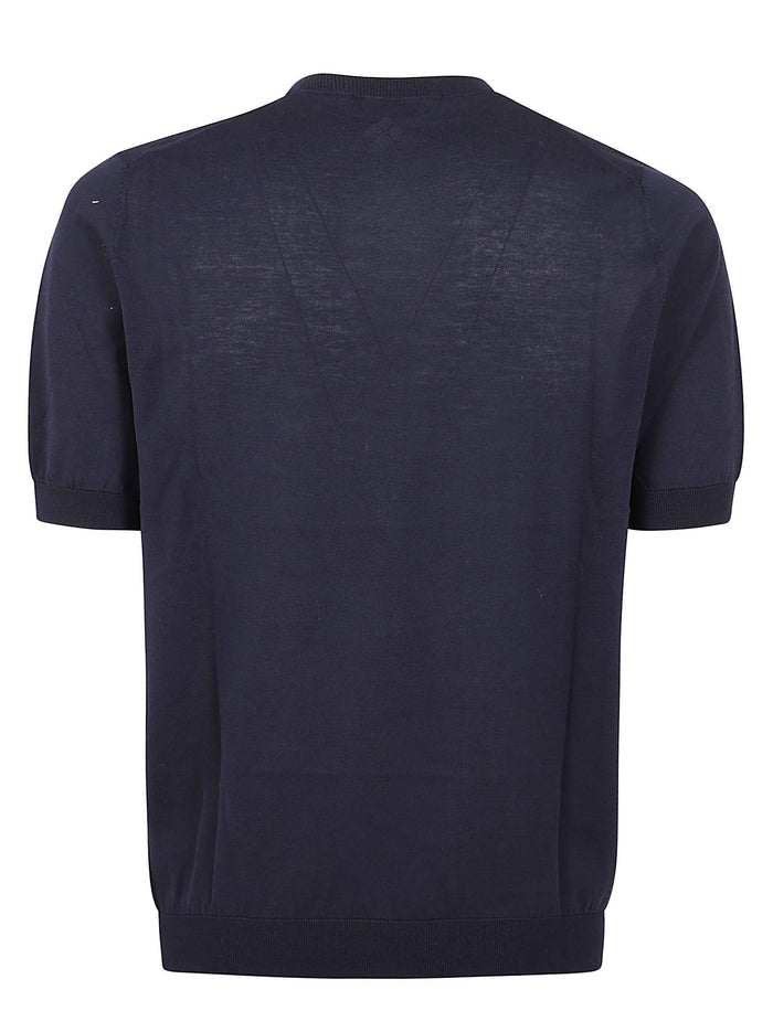 Round Neck T-shirt Blue