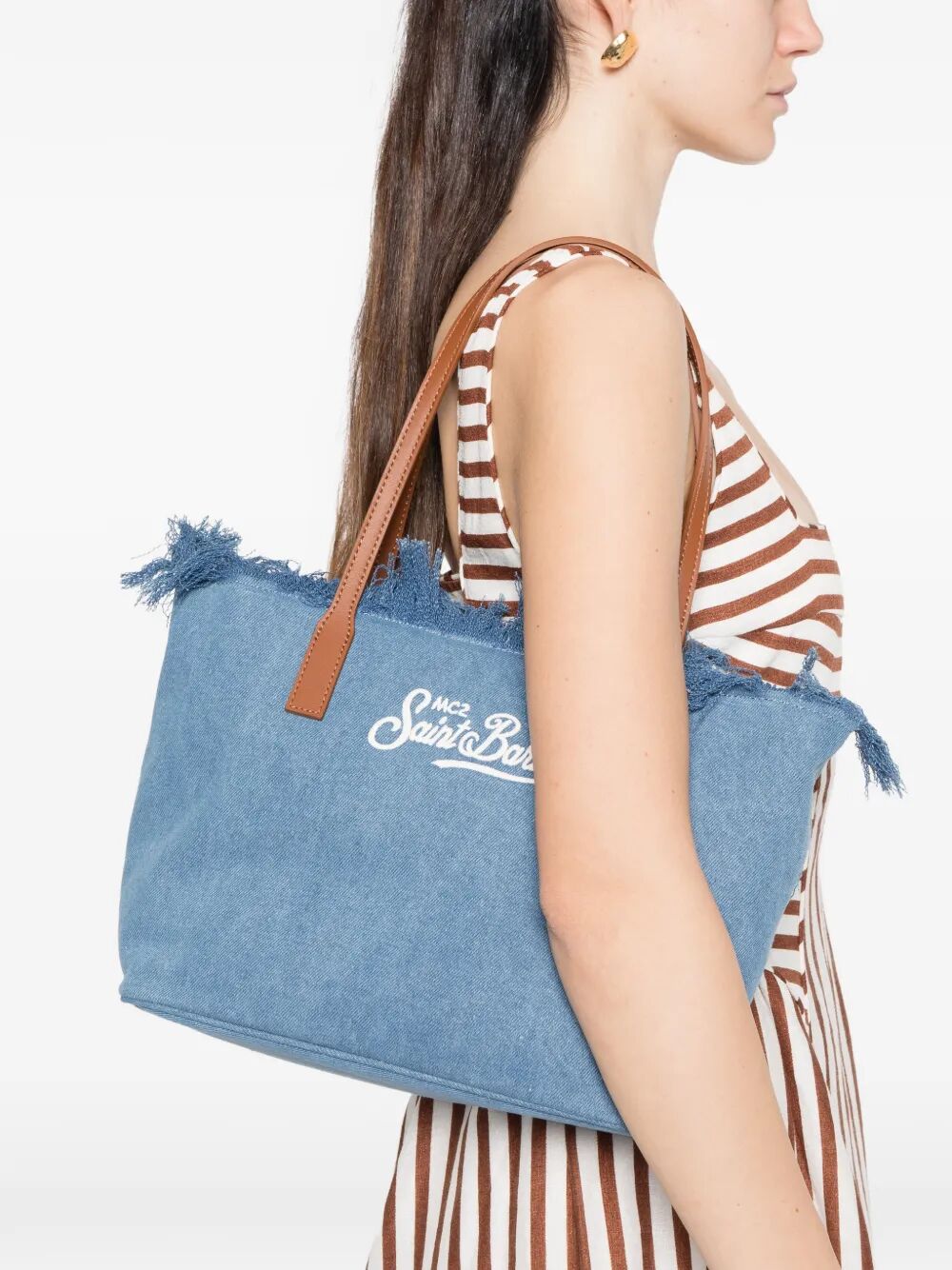 City Bag Mid Fringe Multicolour