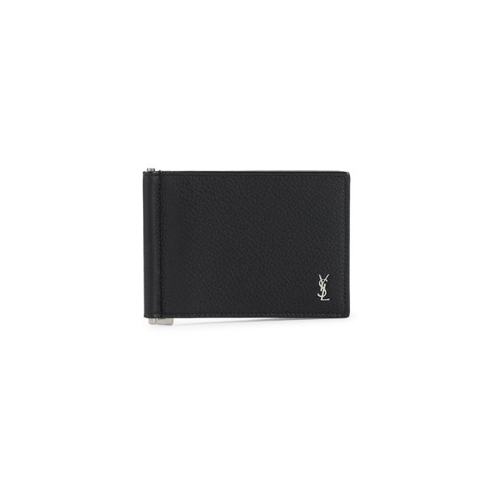 Tiny Cassandre Wallet Black Calf Leather Smallleathergoods