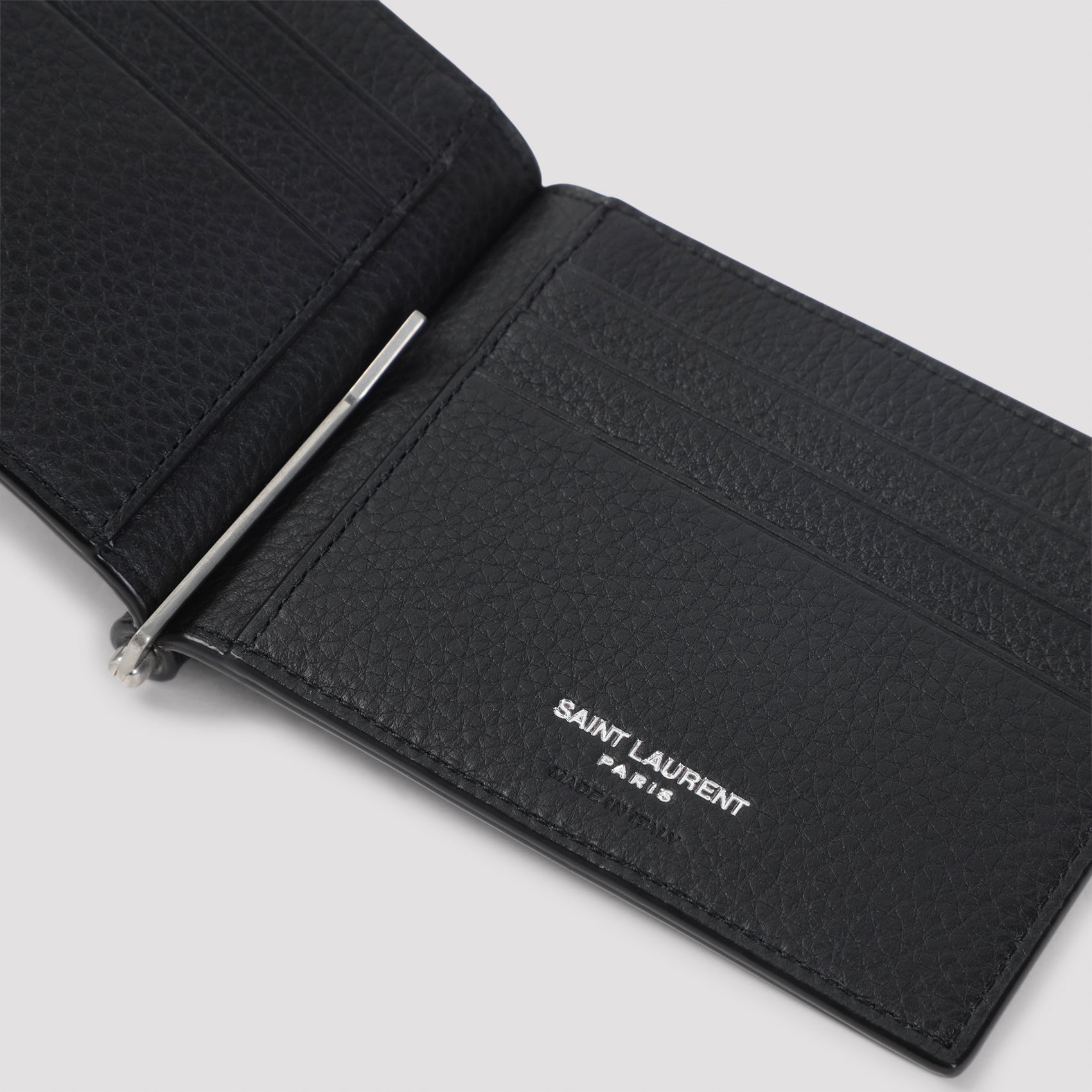 Tiny Cassandre Wallet Black Calf Leather Smallleathergoods
