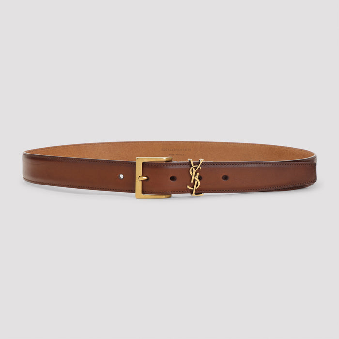 Belt Red Leather