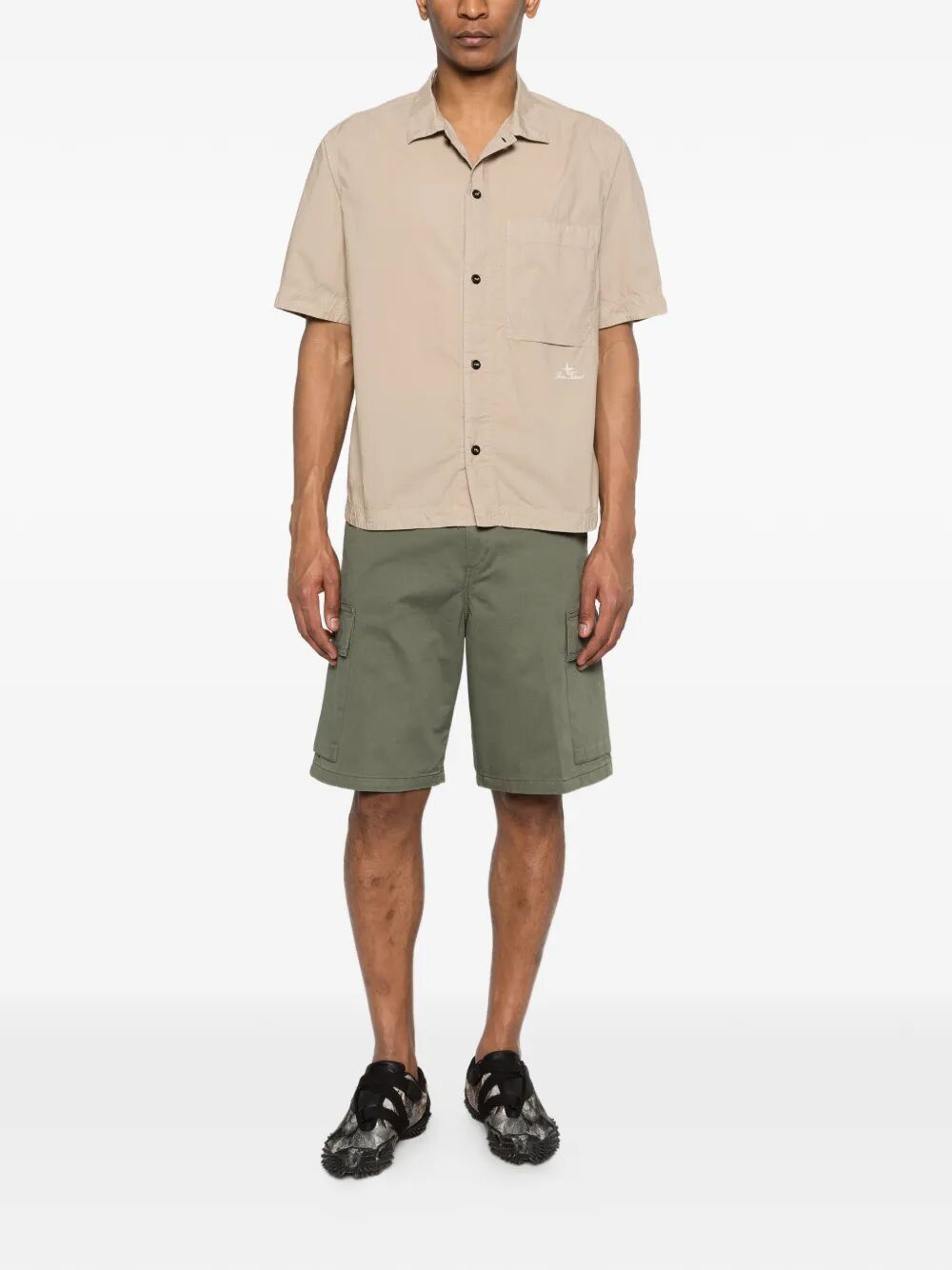 Kade Cargo Short Green Cotton `lenexa` Twill