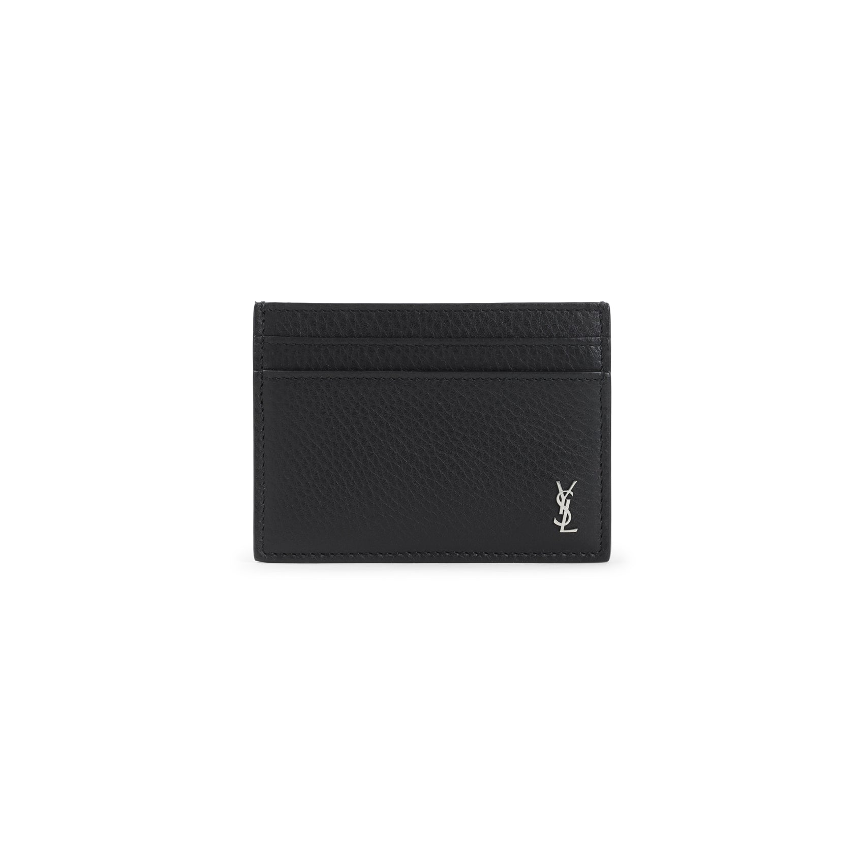 Wallet Black Grained Calf Leather Smallleathergoods
