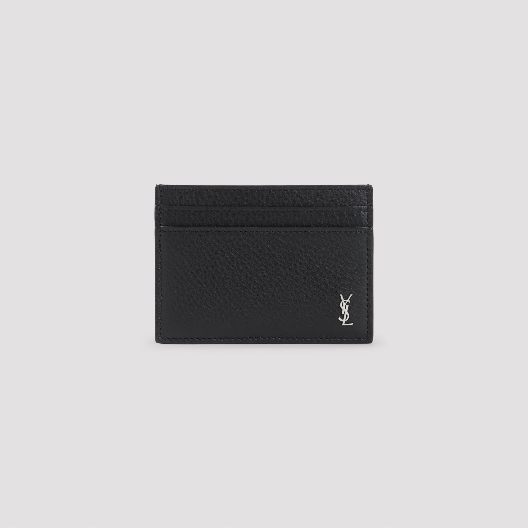 Wallet Black Grained Calf Leather Smallleathergoods