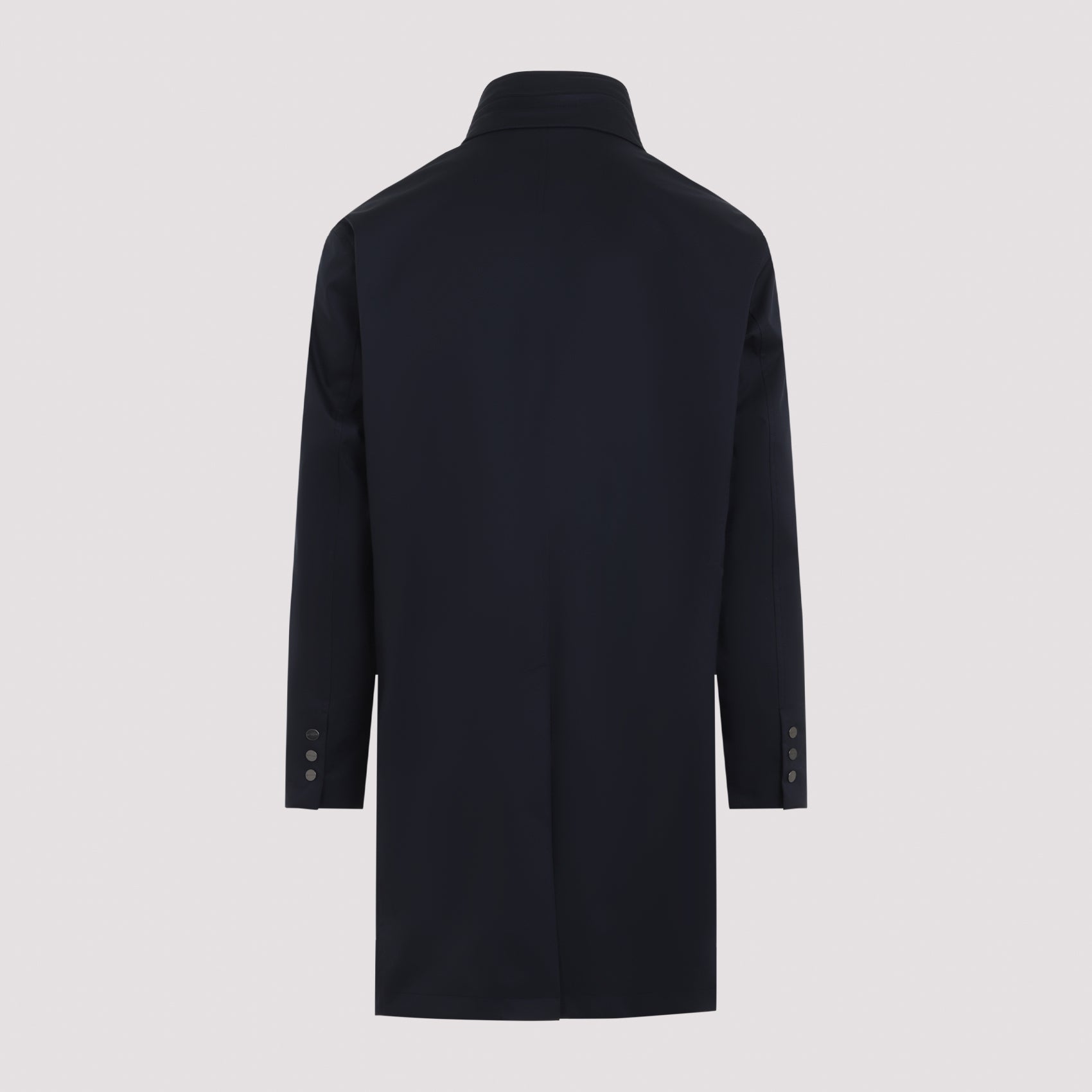 Coat Blue Polyester