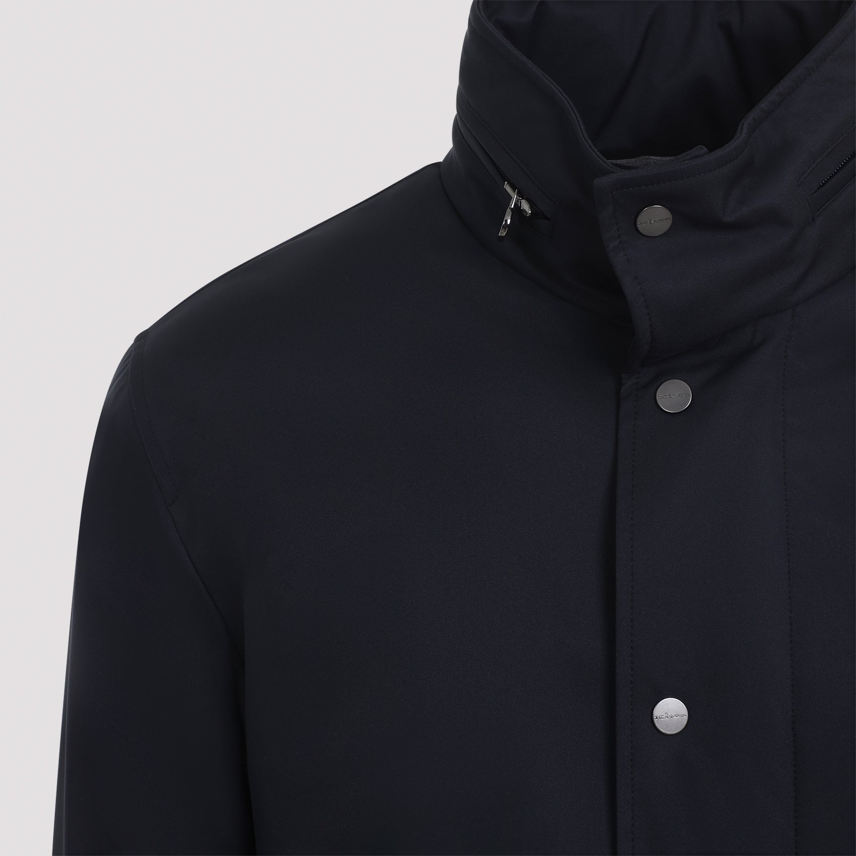 Coat Blue Polyester