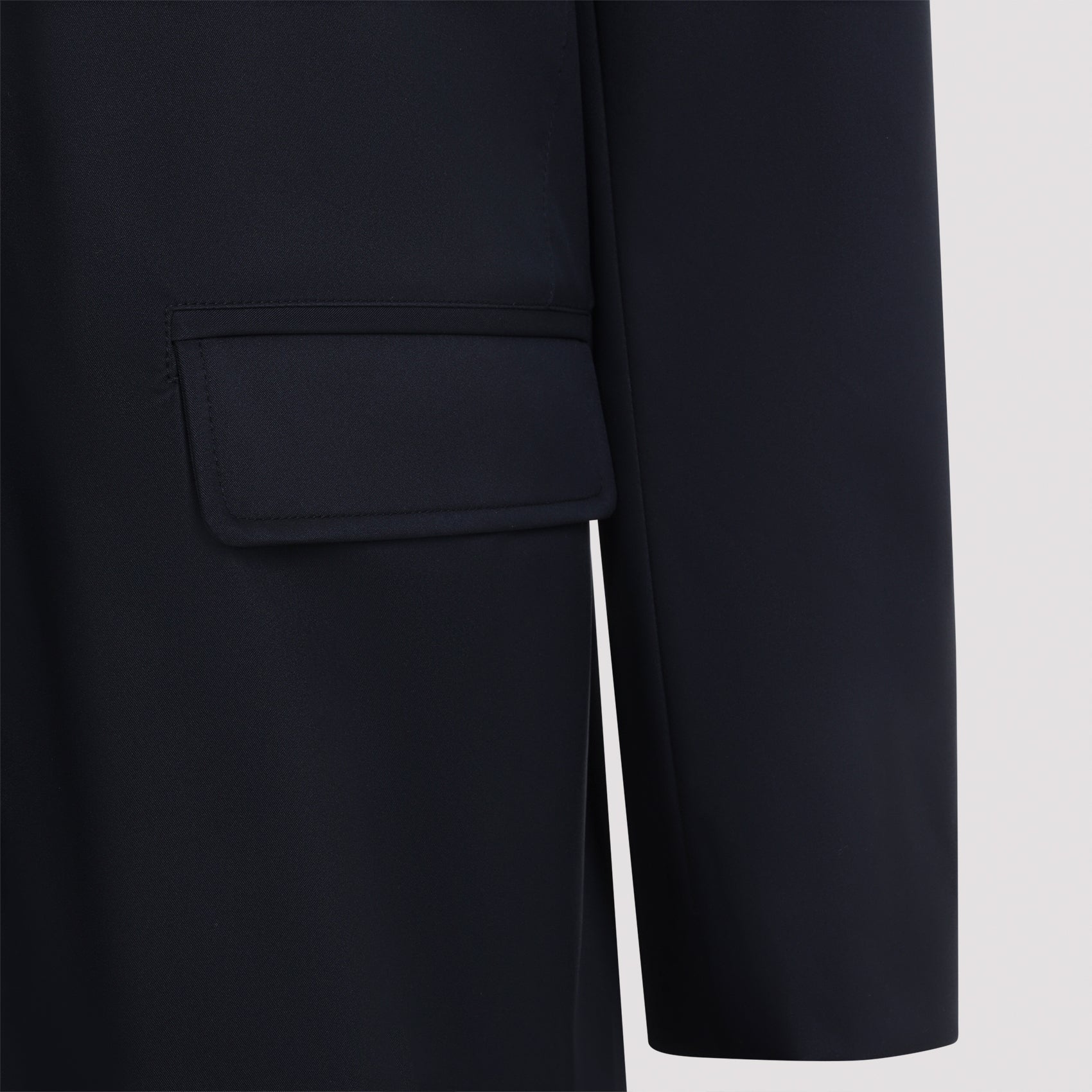 Coat Blue Polyester