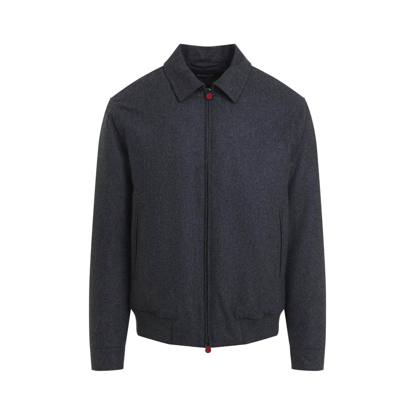 Bomber Jacket Grey Wool
