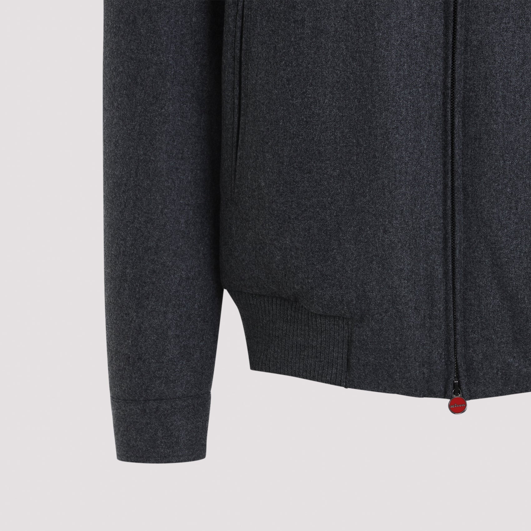 Bomber Jacket Grey Wool