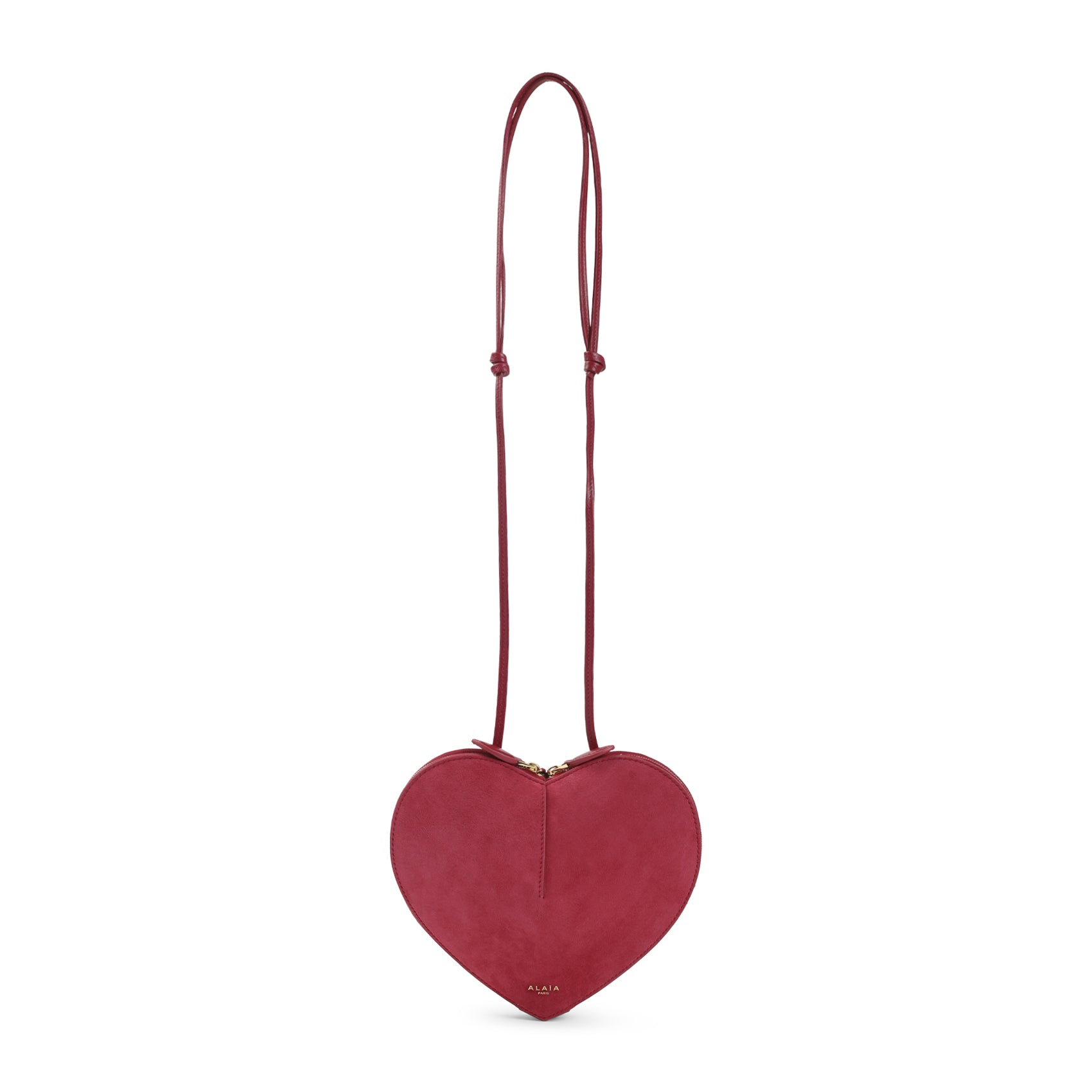 Shoulder Bag Red Goat Leather