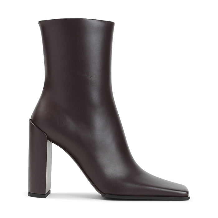 90 Ankle Boots Brown Lamb Leather Goat Shoe