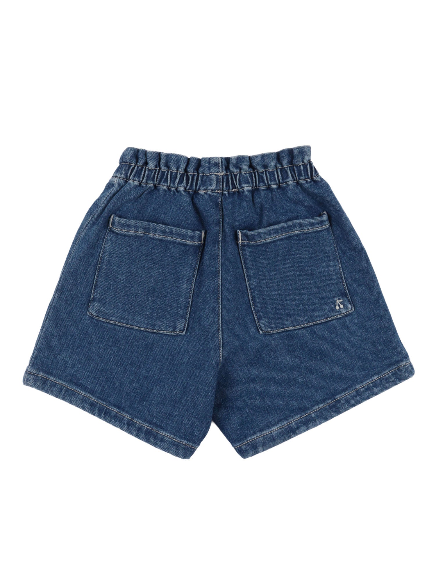 MILLY SHORTS Blue Organic Cotton Elastane