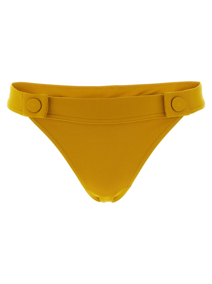 Héritage Bikini Briefs Yellow Polyamide Beachwear