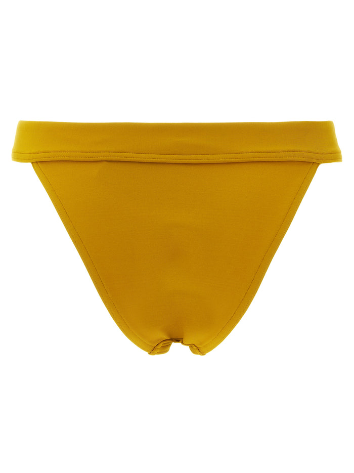 Héritage Bikini Briefs Yellow Polyamide Beachwear