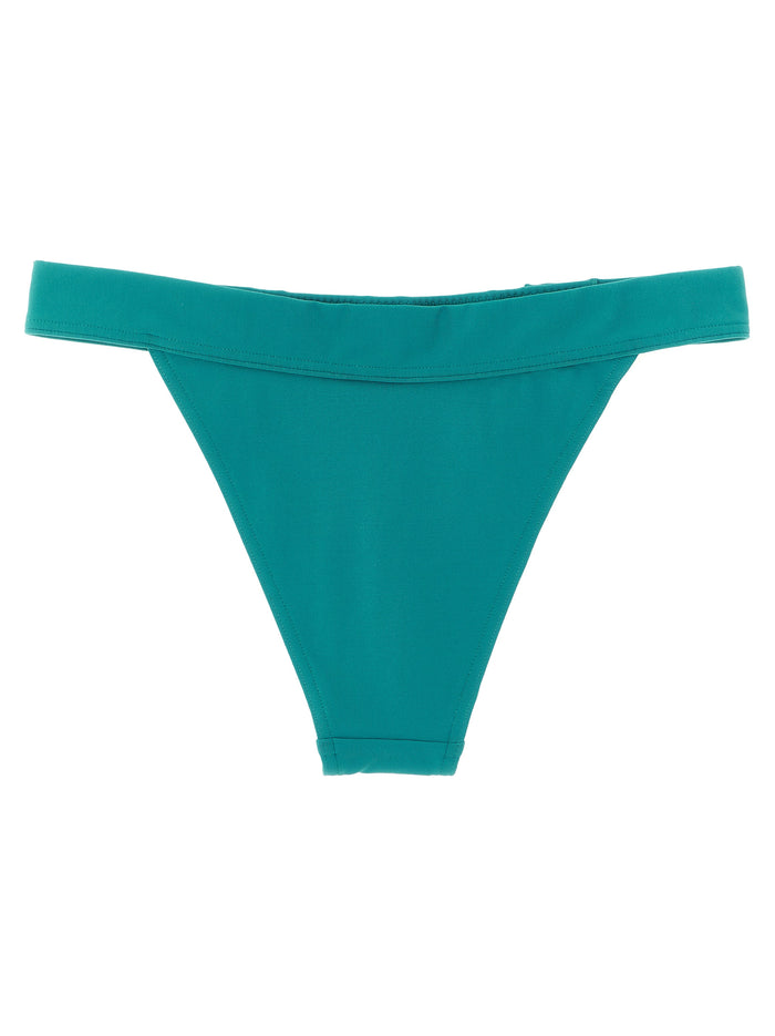Héritage bikini briefs Green Polyamide Beachwear