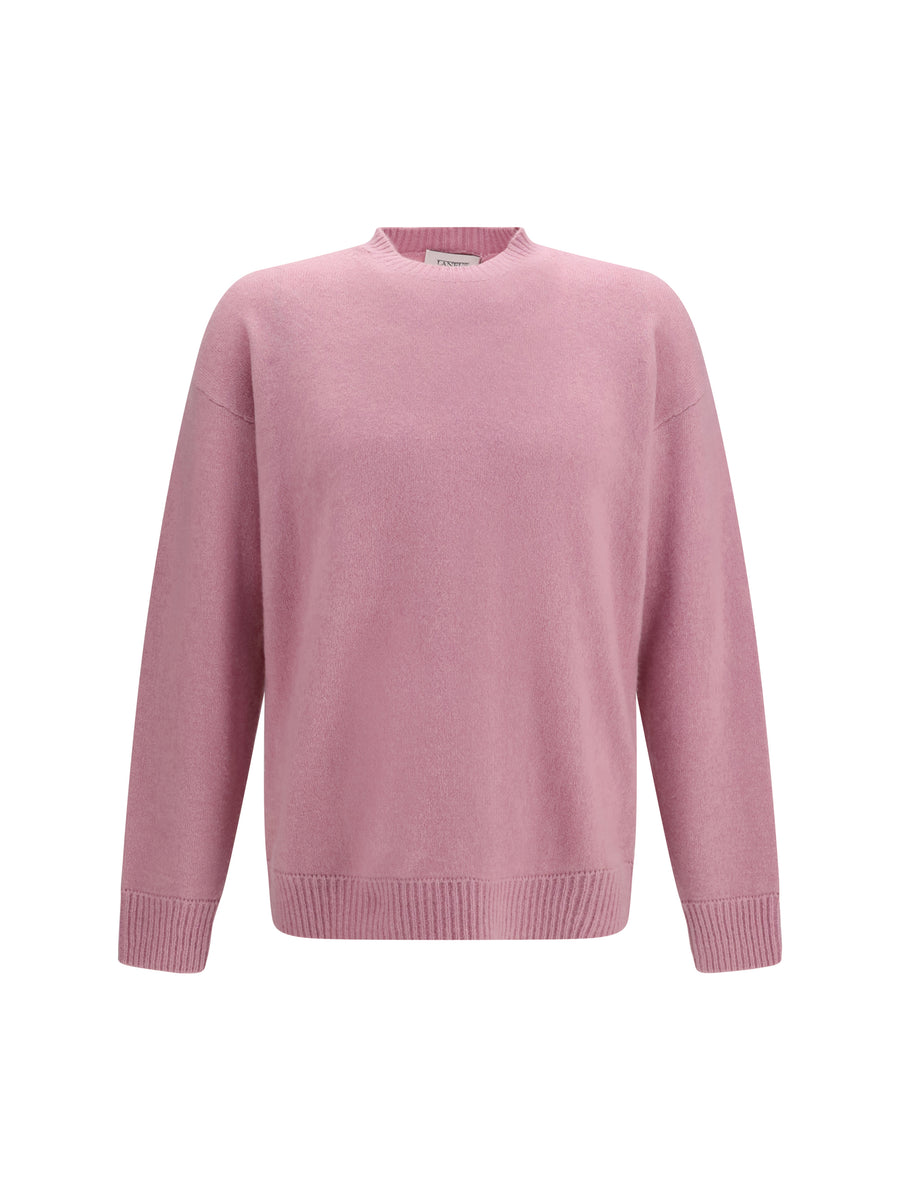 Cashmere And Silk Crewneck Sweater Rosa/pink