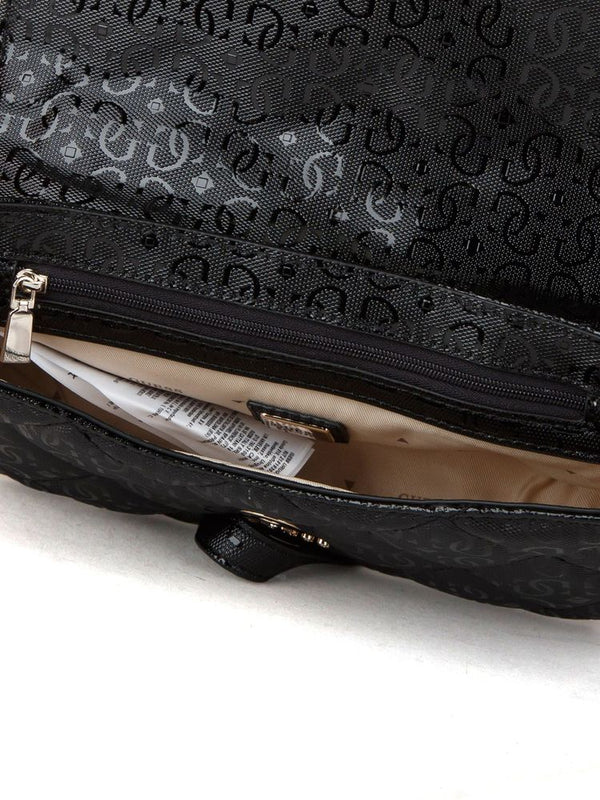 Guess 100% Polyurethane crossbody bag in black