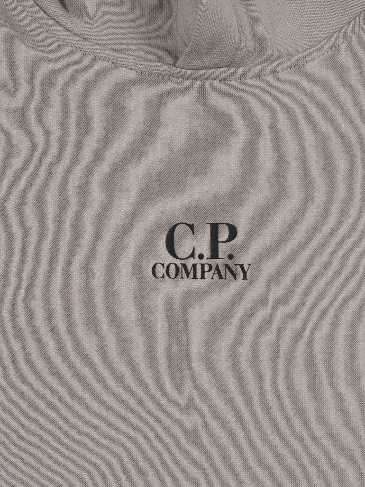 Hoodie Grey Cotton Sweatshirt