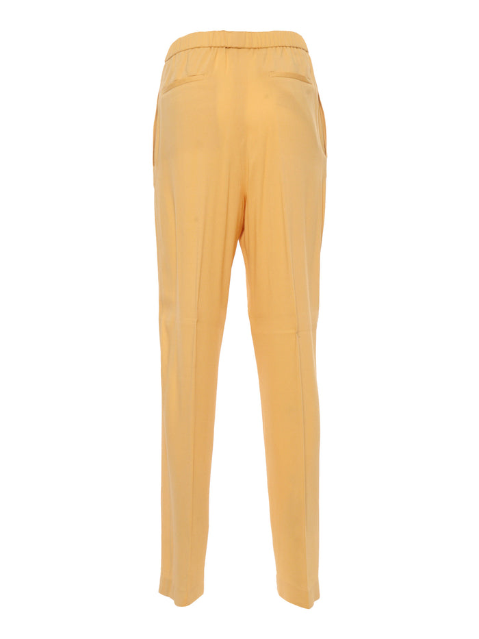 Orange trousers Viscose Elastane Pant