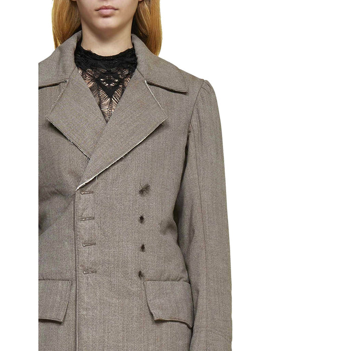 Wool Blazer Brown