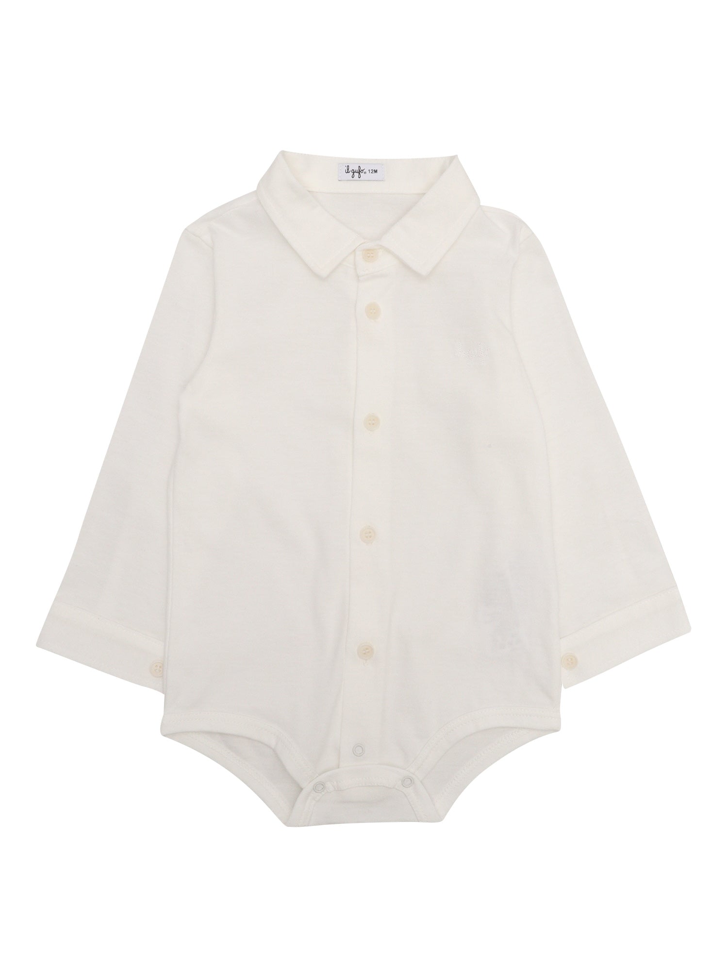 Body Shirt White Cotton Suit