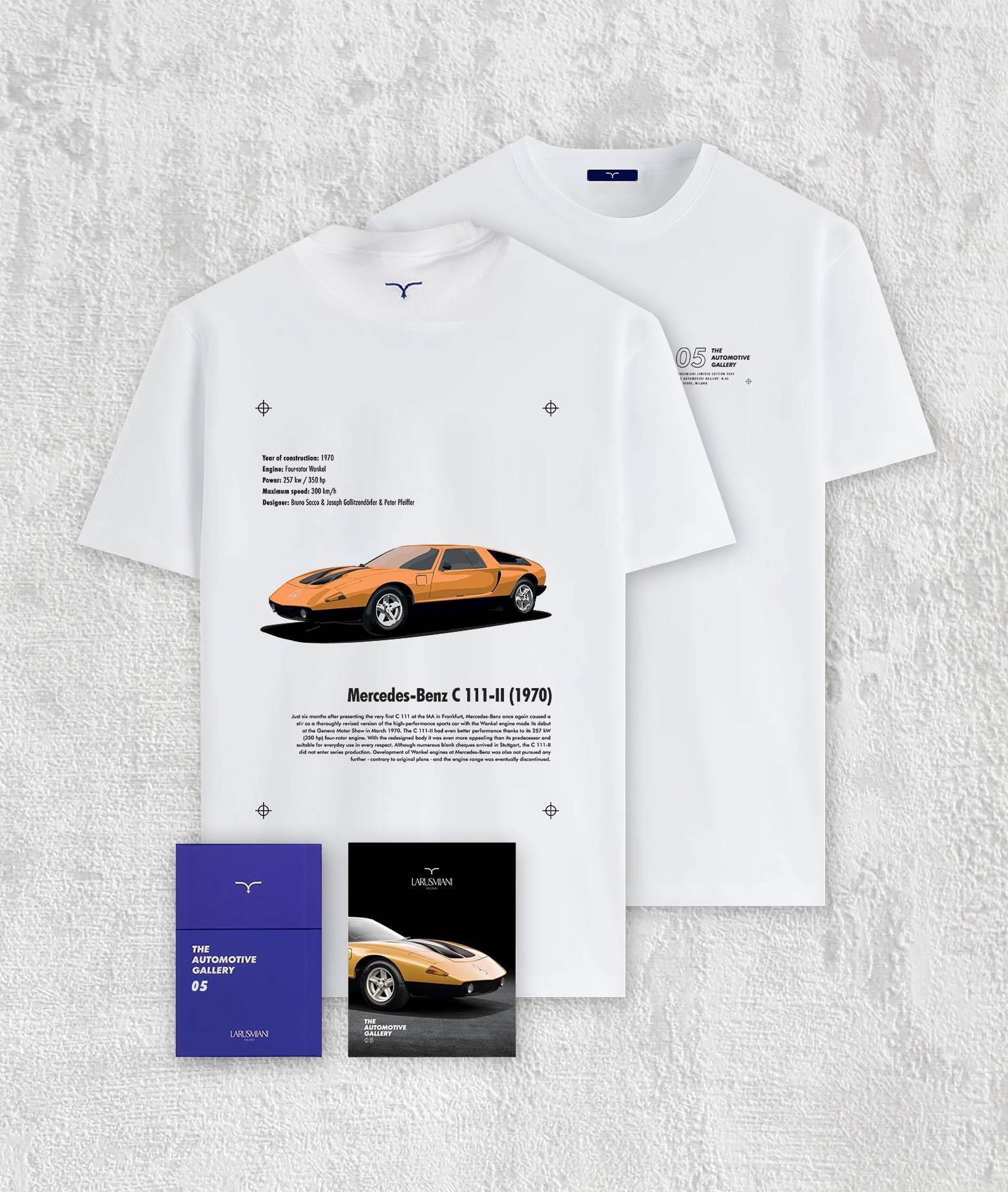 The Automotive Gallery - 05. Mercedes C111 Ii White