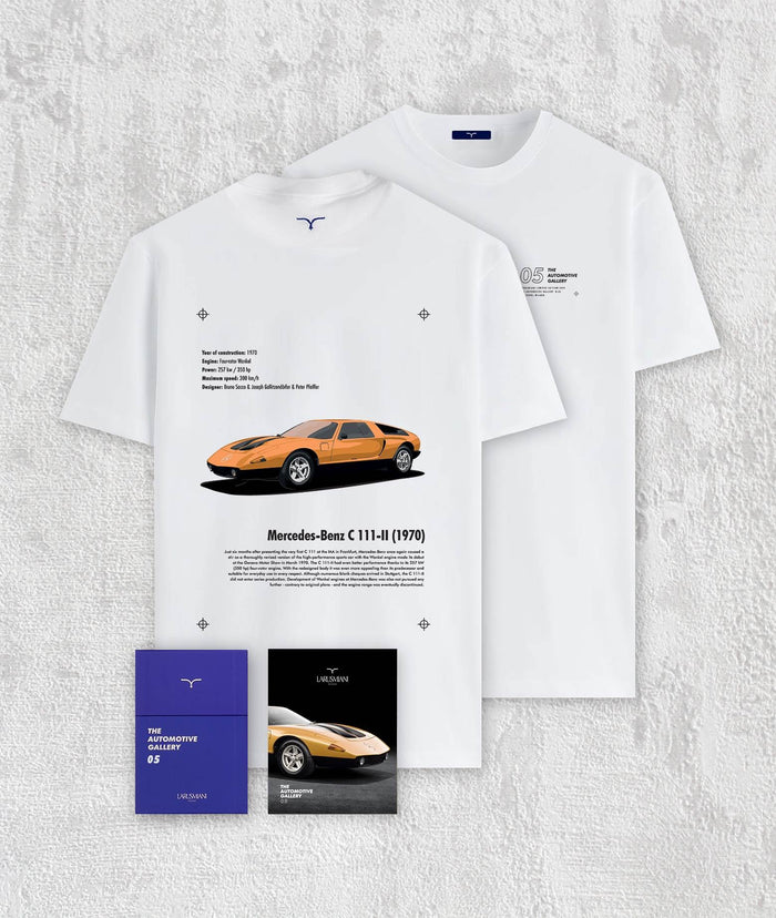 The Automotive Gallery - 05. Mercedes C111 Ii White