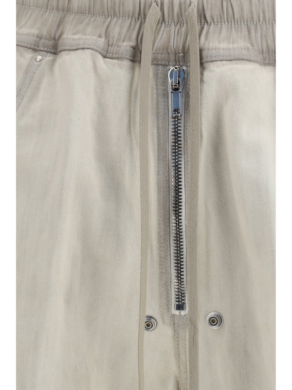 Pants Wide Bela Denim Milk Wash Cotton Jean