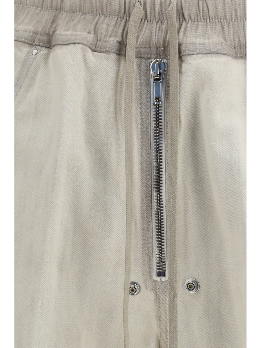 Pants Wide Bela Denim Milk Wash Cotton Jean