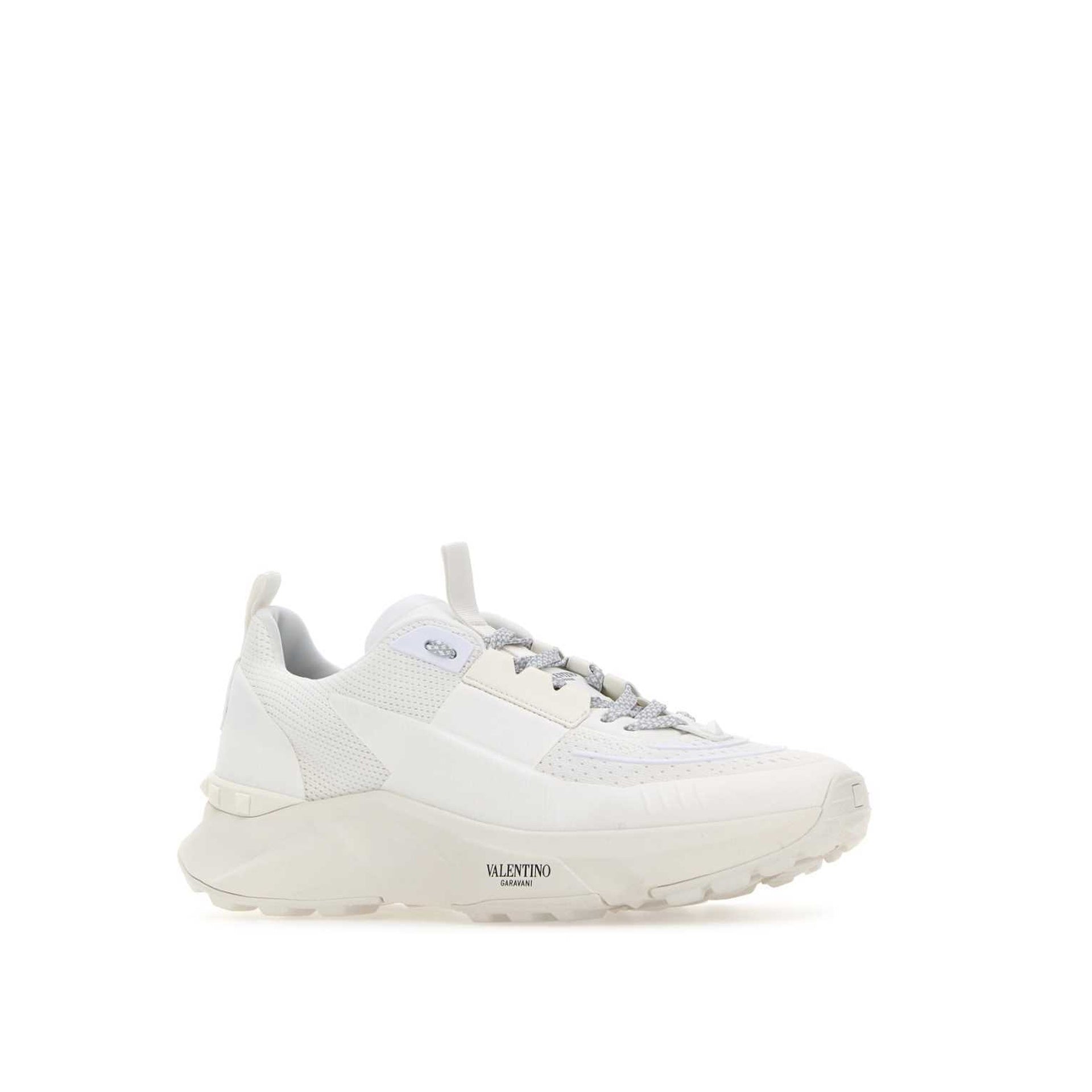 Garavani True Act Sneakers White Fabric