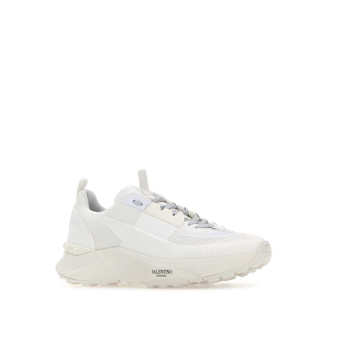 Garavani True Act Sneakers White Fabric