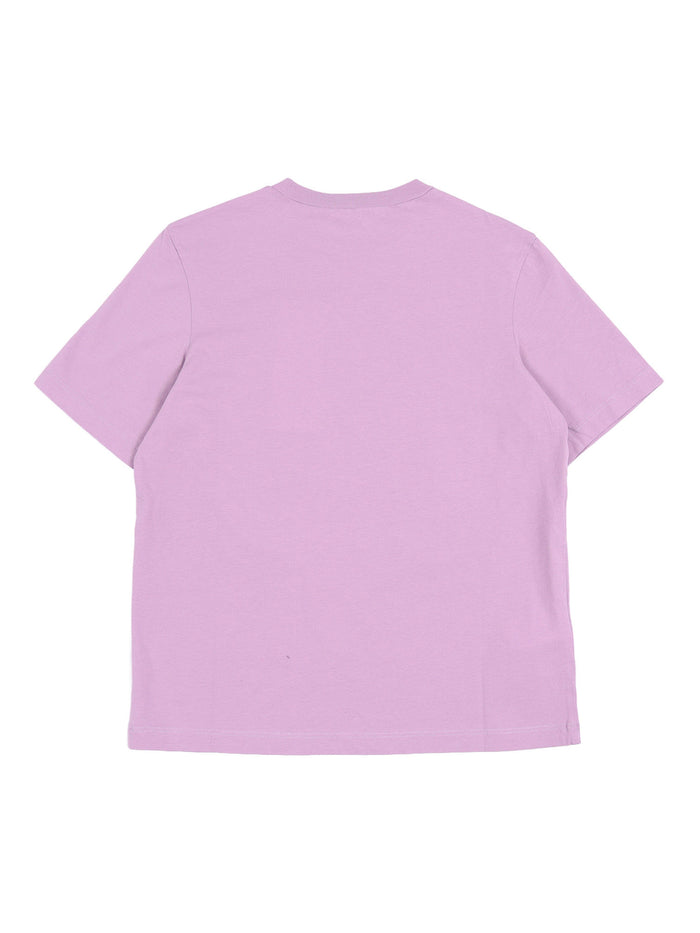 T-shirts Purple Short Sleeves T-shirt