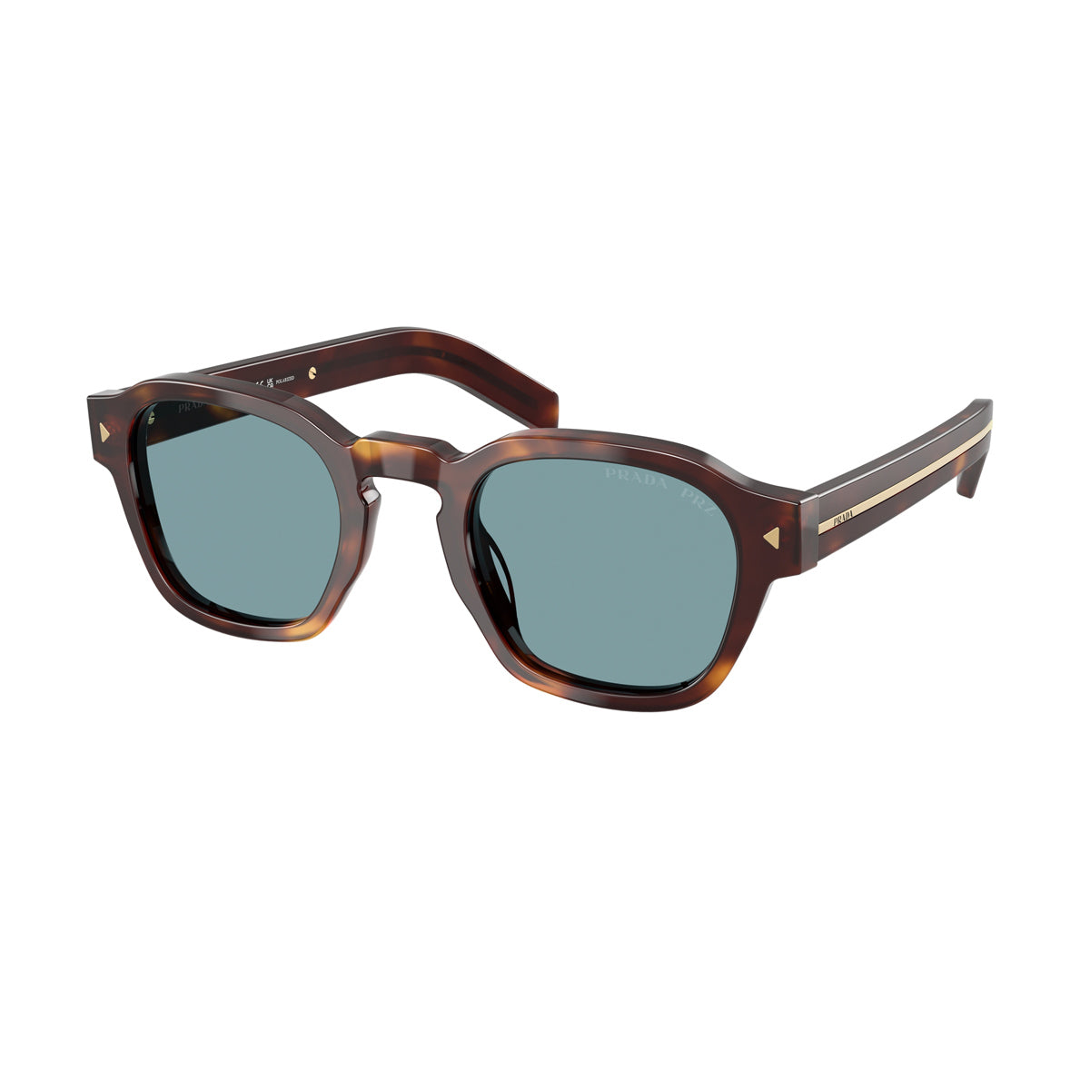 Prada PR A16S Polarizzato 15W04D Tartarugato Havana Acetate Occhiali Da Sole