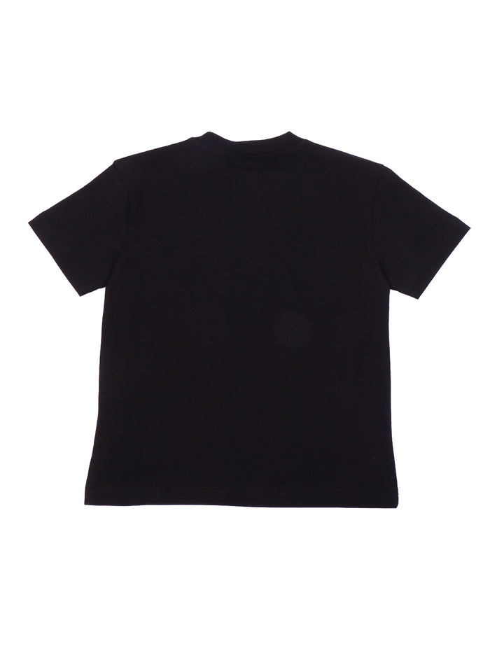 Palm Angels Bear T-Shirt Boy Black Cotton Short Sleeves