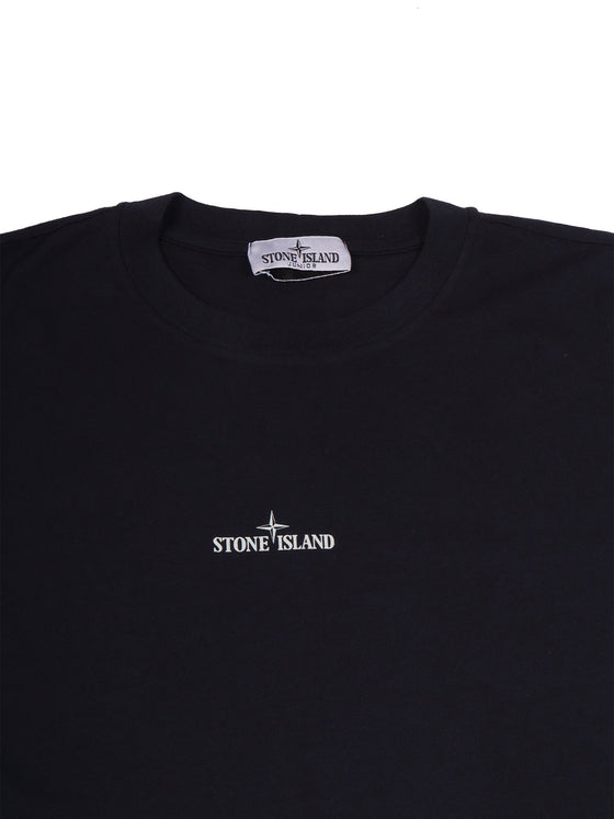 T-Shirt Blue Cotton Short Sleeves