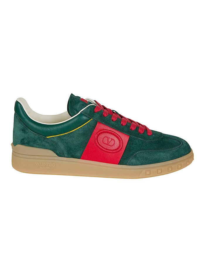Sneaker Upvillage Blue Leather Calzature