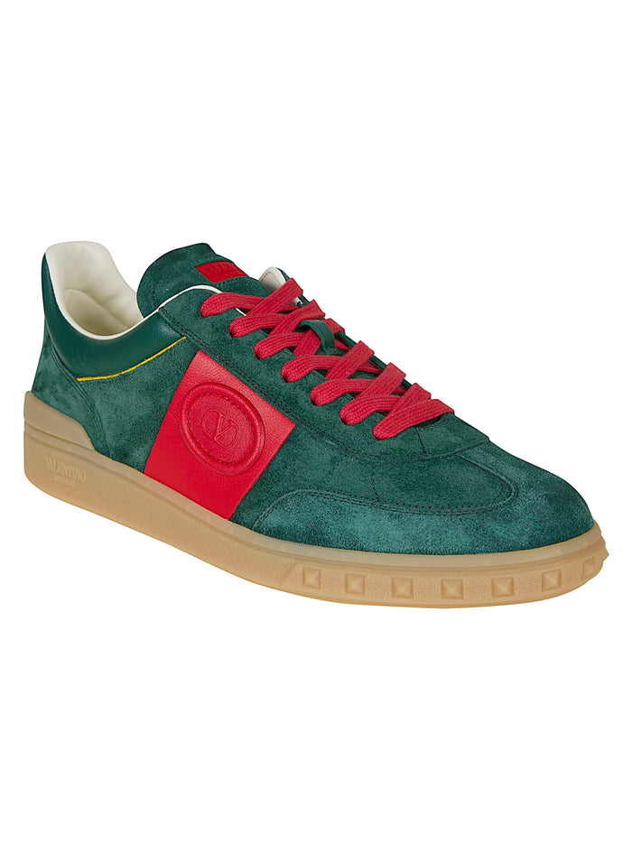 Sneaker Upvillage Blue Leather Calzature